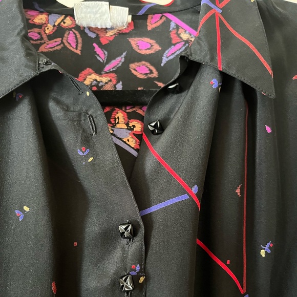 Oleg Cassini vintage short dress long sleeve + belt size 6 excellent condition - Picture 7 of 16